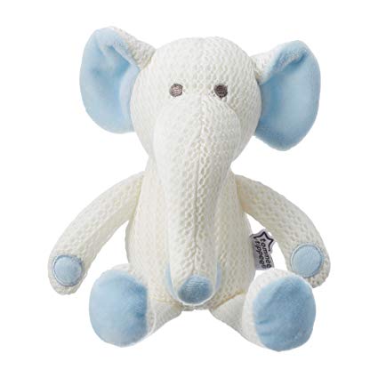 Hypoallergenic Stuffed Animal Breathable Toy, Eddy the Elephant
